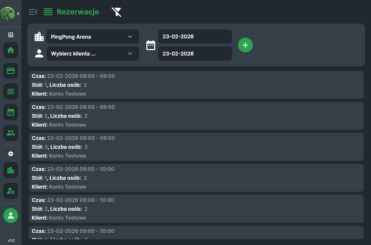 Transakcje i rezerwacje